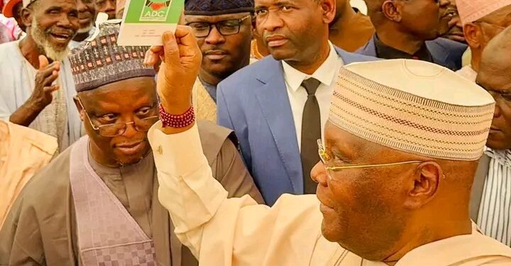 Atiku Returns to Party Politics as He Picks ADC Card in Adamawa