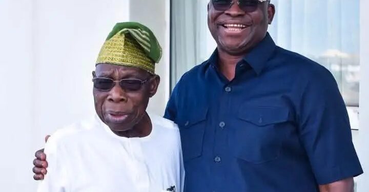 Fayose to Obasanjo. ‘You belong in the zoo’