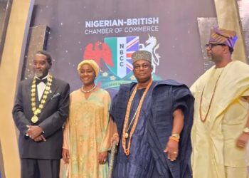 Bimbo Olashore Installed as 19th President of British-Nigerian Chamber of Commerce in Lagos