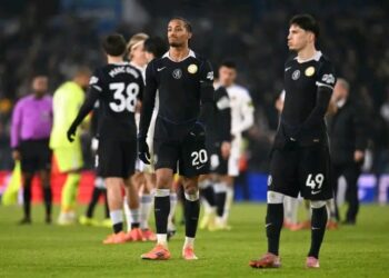 Leeds Shock Chelsea 3-1, Slam Title Hopes