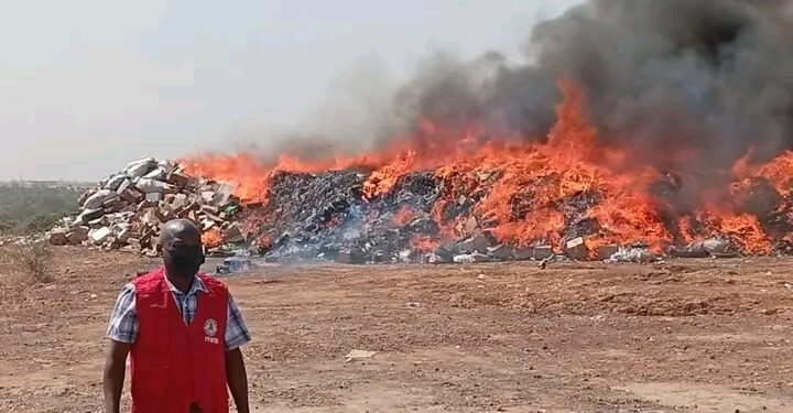 NAFDAC destroys 618 tonnes of fake, substandard products worth ₦10.19bn in Kano