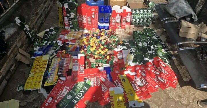 Police Arrest Woman for Producing Adulterated Dry Gin in Delta 