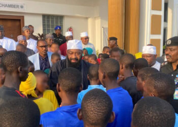 Niger School Abduction: Governor Bago Receives 100 Freed Pupils