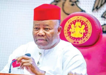 Senate opposition almost gone as only five remain, Akpabio declares