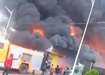 Industrial fire rocks Ogun Free Trade Zone, homes damaged