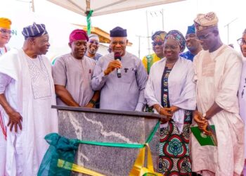 Abiodun commissions Laderin Wole Soyinka Train Station Road