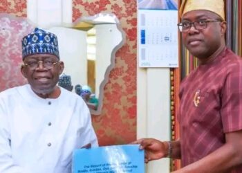 2027 Politics: Tinubu Meets Makinde, APC Defector Mutfwang at Aso Rock
