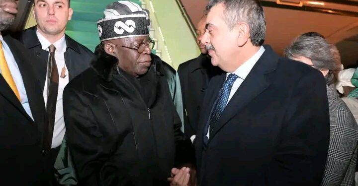 Tinubu Meets Erdogan in Ankara as State Visit Begins