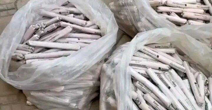 Police arrest man, recover 954 suspected explosives in Zamfara