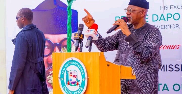 Oil exploration: Abiodun says Ogun not drilling, commissions roads in Ijebu-Ode