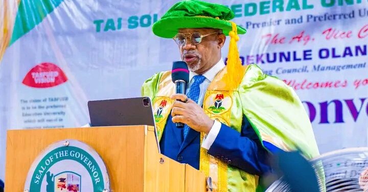 TASFUED Defends Honorary Degree for Abiodun, Says Award Follows Established Tradition