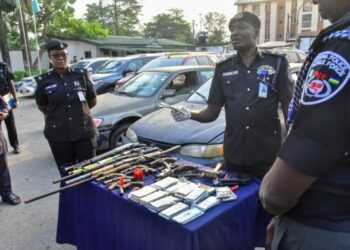 Lagos Police Arrest Dozens, Recover 17 Firearms in Two Months