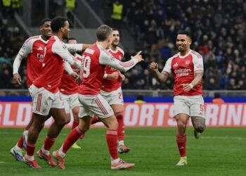 Jesus Double Sends Arsenal Into Champions League Last 16