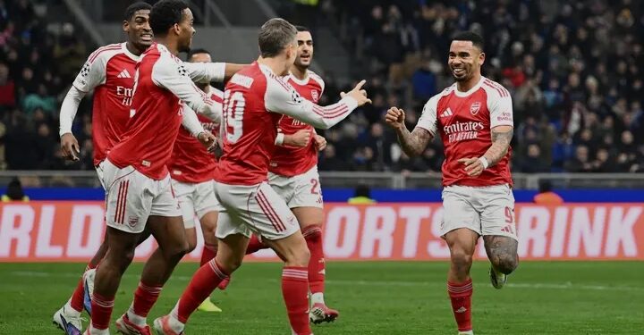 Jesus Double Sends Arsenal Into Champions League Last 16