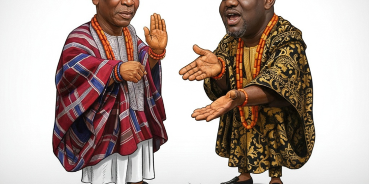 Olubadan Snubs Alaafin’s Handshake, Ignites Debate on Traditional Hierarchy