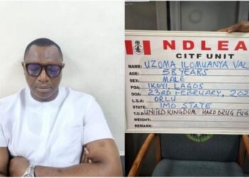 NDLEA Arrests UK-Wanted Drug Lord Uzoma Ilomuanya After 15 Years on the Run
