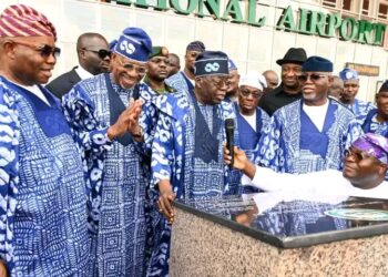 Tinubu, Obasanjo, Akpabio Praise Abiodun as Gateway Airport Is Commissioned