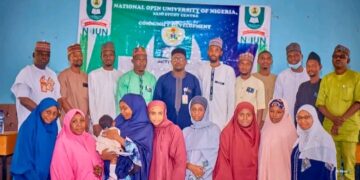 NOUN Students Donate Learning Materials, Sports Kits to Katsina Pupils