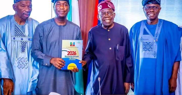 Tinubu backs Hamzat’s 2027 Lagos governorship bid