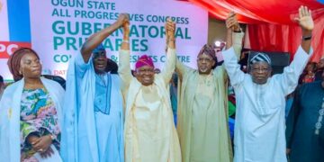 2027: Sen. Adeola Elected APC Governorship Flagbearer, Clears 304,055 Votes in Ogun Primary