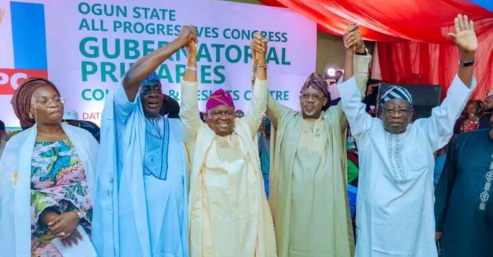 2027: Sen. Adeola Elected APC Governorship Flagbearer, Clears 304,055 Votes in Ogun Primary