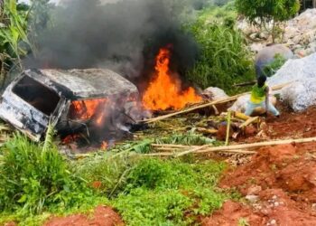 Five Burnt To Death, 10 Injured In Ogun Auto Crash