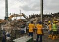 Two Die, 16 Rescued As Lagos Shopping Mall Collapses