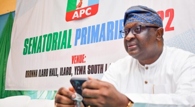 Ex-Ogun Senator, Odebiyi denies NDC Senate ambition, reaffirms APC loyalty