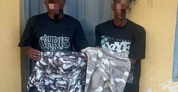 Police Nab Two Alleged Kidnappers In Ogun, Recover Camouflage, Phones