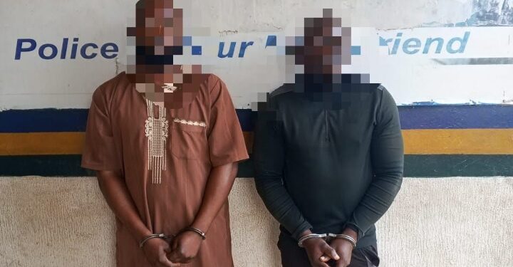Police Thwart ₦50m Ransom Conspiracy, Nab Two Suspected Kidnappers in Ogun