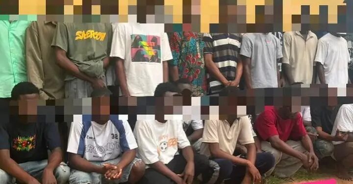 Ogun Police Arrest 30 Suspected Cultists, Foil Initiation Procession in Isara-Remo