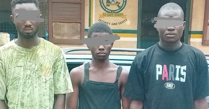 So-Safe Arrests Three Over Theft, Sale of Road Project Diesel in Ogun