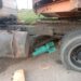 Container truck crushes wheelchair beggar in Ogun