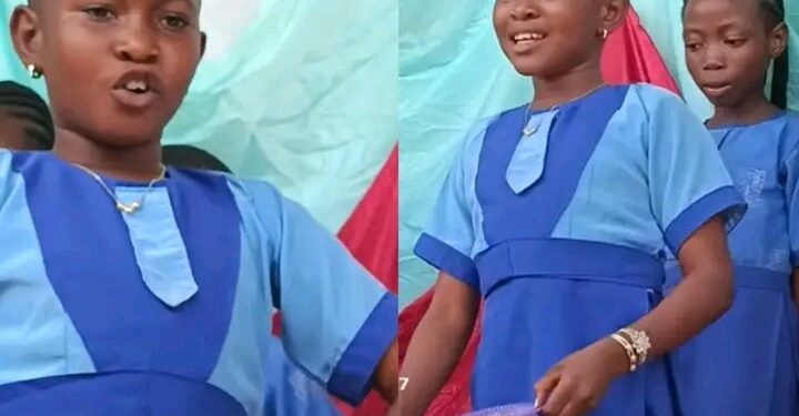 ‘Garri is for salvation’, Primary 3 pupil’s debate performance thrills Nigerians