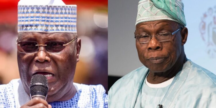 Atiku Accuses Obasanjo Of Backing Preferred 2027 Presidential Candidate