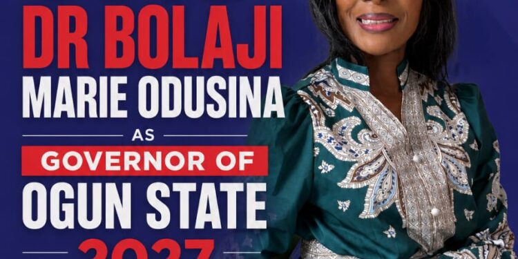 Ogun 2027: NDC Picks Dr. Bolaji Marie Odusina as Governorship Candidate