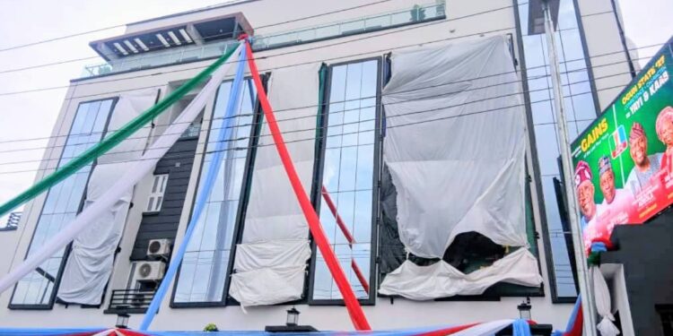 Ogun 2027: Senator Adeola Opens Multi-Million Naira Campaign Headquarters in Abeokuta, Seeks Support for Governorship Bid