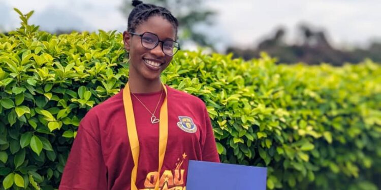 IMC alumna, Iyanu Falola wins OAU Academic Excellence Award for third consecutive year