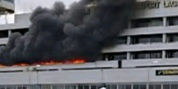 No Casualties as Fire Hits Lagos Airport’s Terminal 2