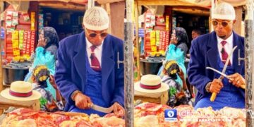 Why I Wear Suit to Sell Meat, Says Abeokuta’s ‘Korporate’ Ẹlẹ́ran