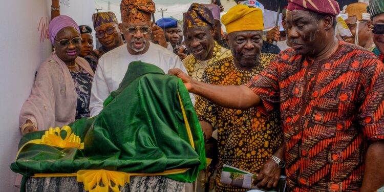 Gov. Abiodun Commissions 3.3km Adesan Road, Vows No Safe Haven for Criminals