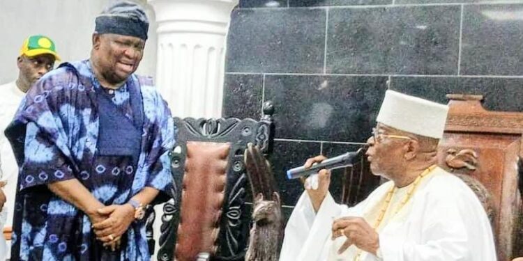 Yayi Congratulates Alake on Emergence as Ogun Traditional Council Chairman