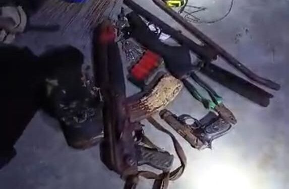 Fleeing Man Abandons Bag with Three Firearms in Ogun