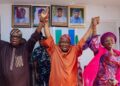 2027: YAYI Urges Ogun APC Members to Embrace Unity, Internal Democracy, Donates 30-Seater Bus