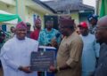 2027: Senator Adeola Yayi woos Ogun journalists, pledges N50m NUJ site fund, new bus