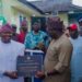 2027: Senator Adeola Yayi woos Ogun journalists, pledges N50m NUJ site fund, new bus