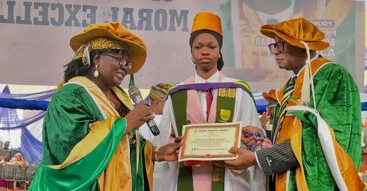 Crescent University Graduates 1,008, Produces First 16 PhD Holders