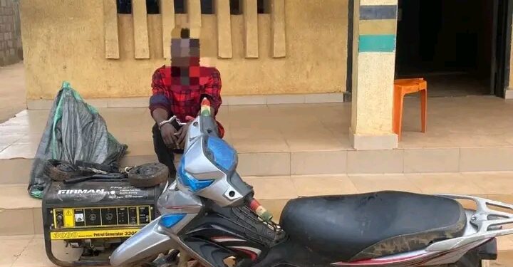 Police Arrest Suspect, Recover Stolen Motorcycle, Generator in Ogun