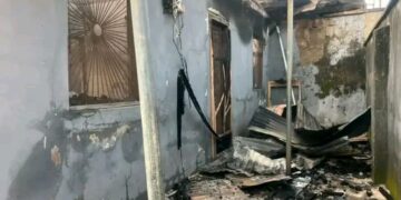 Newborn, Parents Escape Death as Fire Ravages Buildings in Kwara