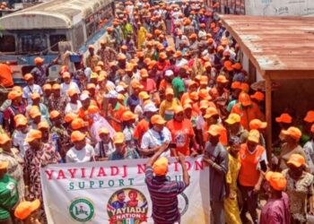 2027: Hundreds Turn Out as YAYI ADJ Nation Holds Ifo Mega Rally